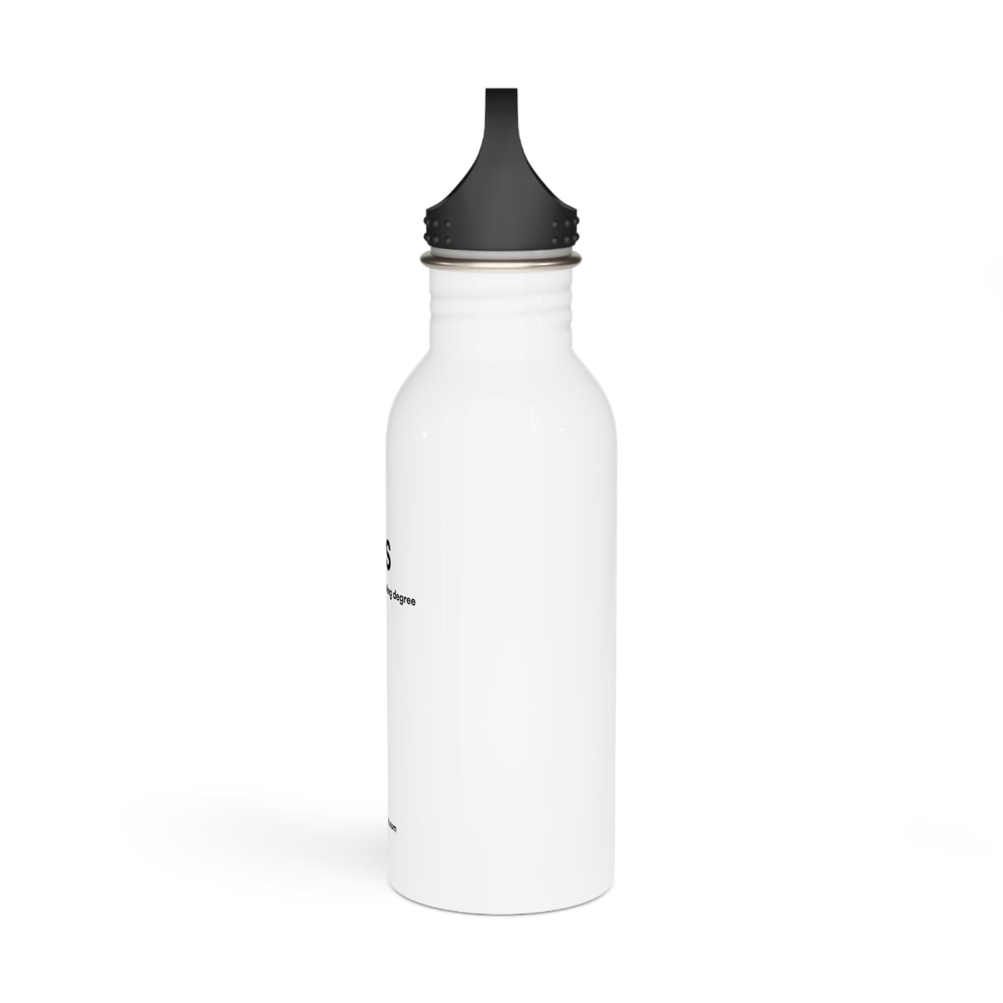 "Yes, WebMD > my nursing degree" Stainless steel bottle